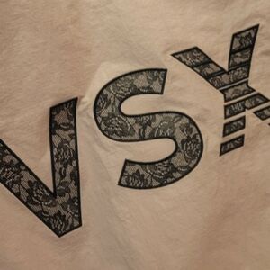 VSX By Victoria's Secret Pink Ripstop Sport Zip Tote NEW Floral Logo